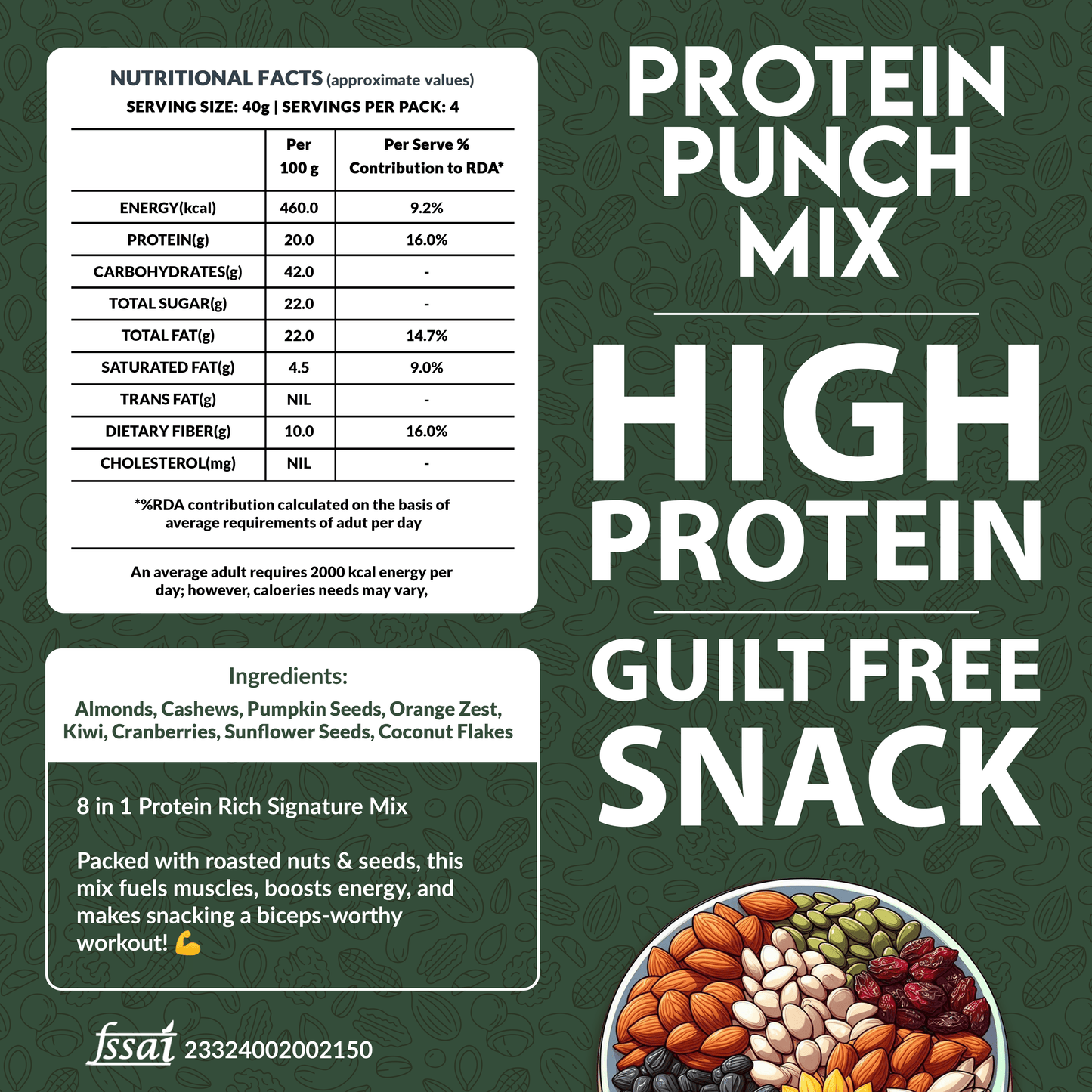 Protein Punch Mix