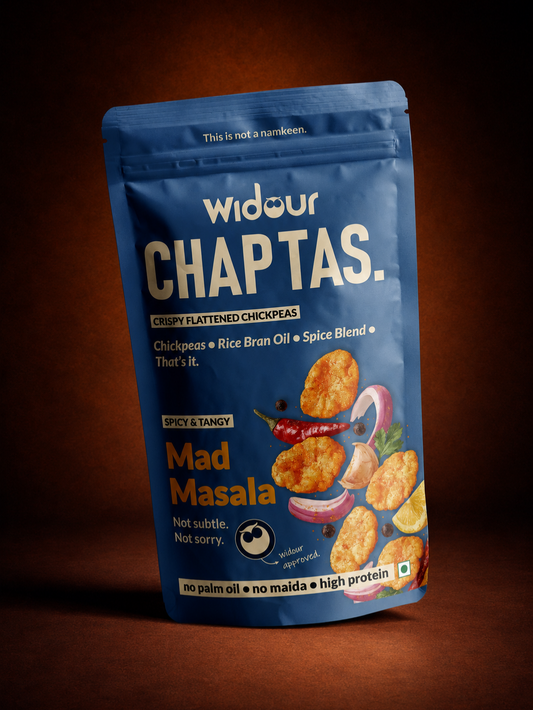 Chaptas – Crispy Flattened Chickpeas | Mad Masala 95g