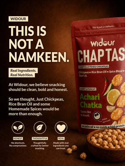 Chaptas – Crispy Flattened Chickpeas | Achaari Chatka 95g